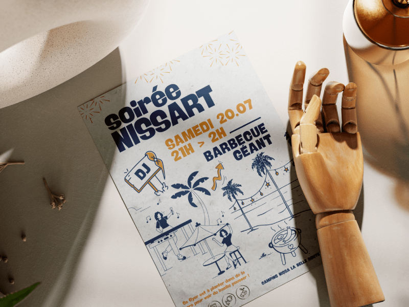 Flyer à planter personnalisé