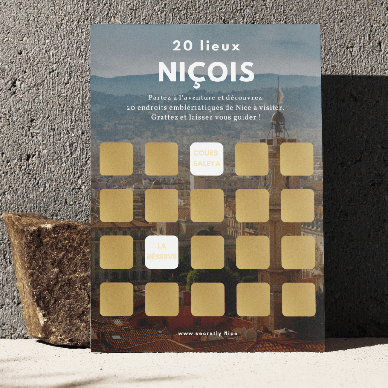 Affiche à gratter sur mesure
