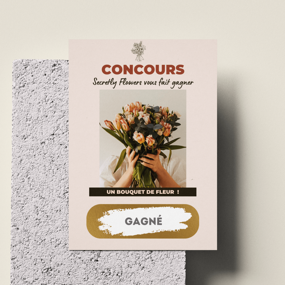 Carte à gratter A6 - 10,5 x 14,8 cm