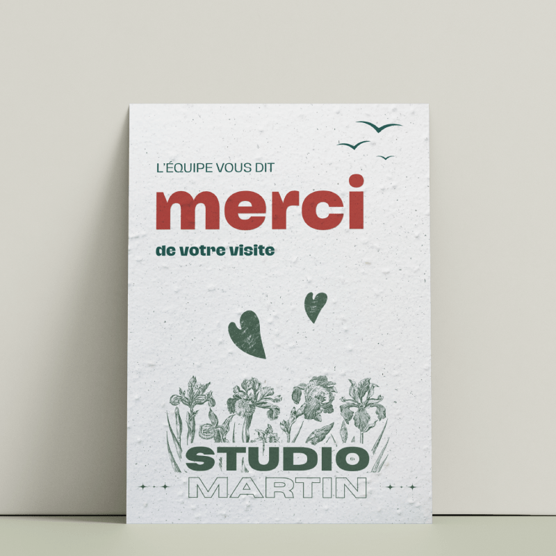 Cartes à planter A6 - 10,5 x 14,8 cm