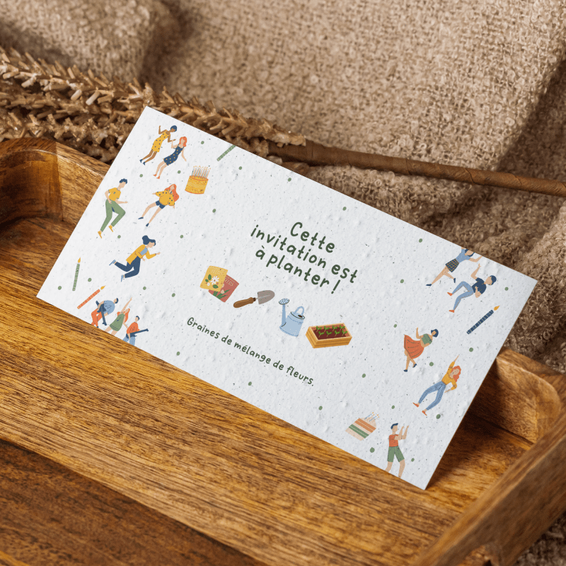 Billet Menu à planter (DL)
